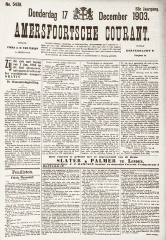 Amersfoortsche Courant 1903-12-17