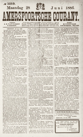 Amersfoortsche Courant 1886-06-28