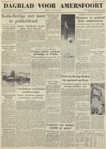 Dagblad voor Amersfoort 1952-06-10