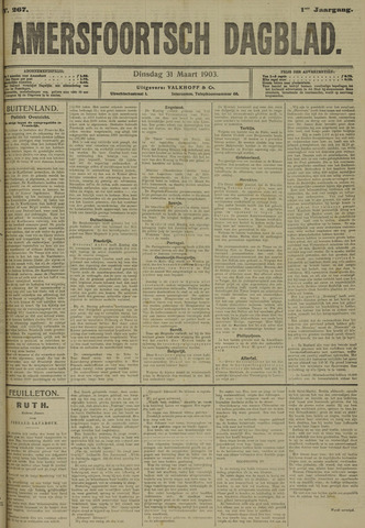 Amersfoortsch Dagblad 1903-03-31