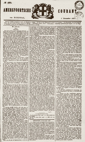Amersfoortsche Courant 1857-11-03