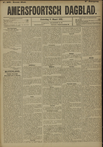 Amersfoortsch Dagblad 1911-03-11