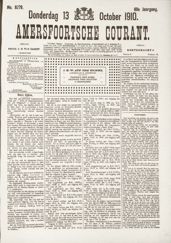 Amersfoortsche Courant 1910-10-13