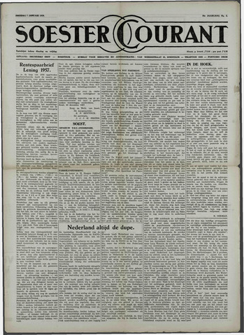 Soester Courant 1958-01-07