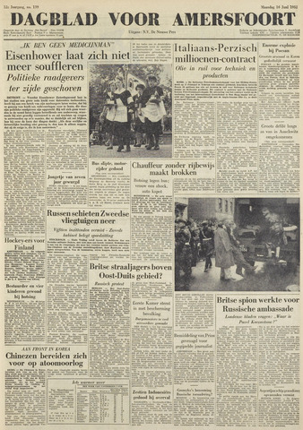 Dagblad voor Amersfoort 1952-06-16