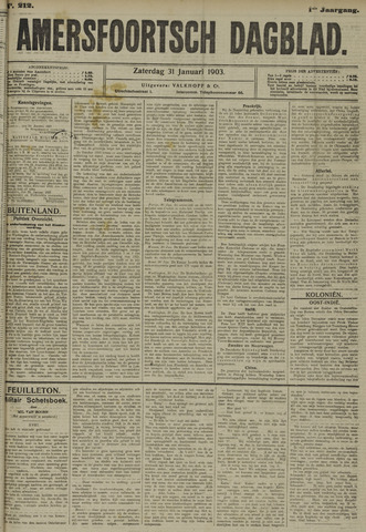Amersfoortsch Dagblad 1903-01-31