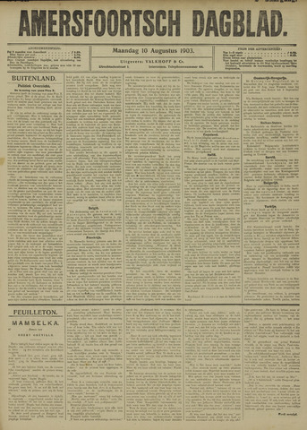 Amersfoortsch Dagblad 1903-08-10