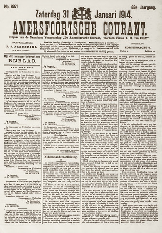 Amersfoortsche Courant 1914-01-31