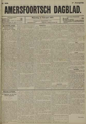 Amersfoortsch Dagblad 1903-02-09