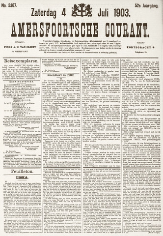 Amersfoortsche Courant 1903-07-04