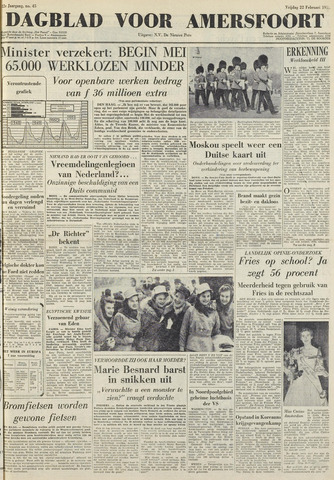 Dagblad voor Amersfoort 1952-02-22