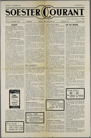 Soester Courant 1953-09-29