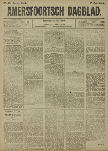 Amersfoortsch Dagblad 1903-07-25