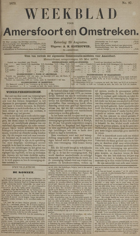Weekblad voor Amersfoort en Omstreken 1873-08-23