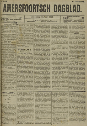 Amersfoortsch Dagblad 1903-03-12