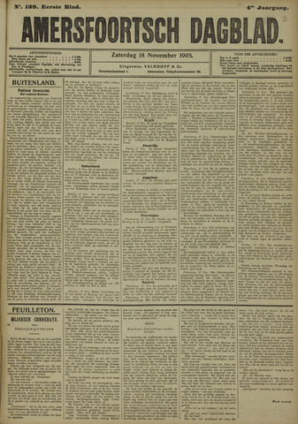 Amersfoortsch Dagblad 1905-11-18
