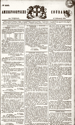 Amersfoortsche Courant 1863-02-13