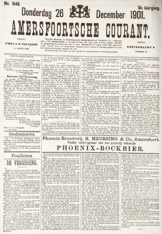 Amersfoortsche Courant 1901-12-26