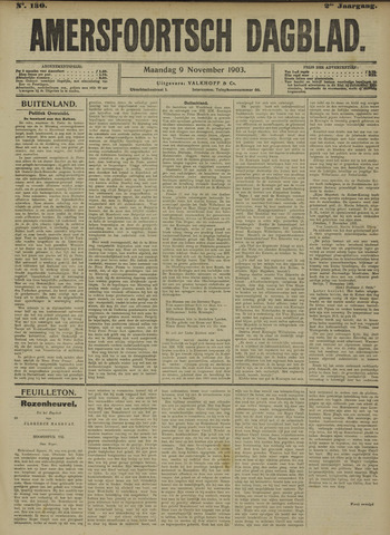 Amersfoortsch Dagblad 1903-11-09