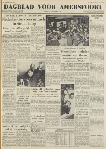 Dagblad voor Amersfoort 1952-09-24