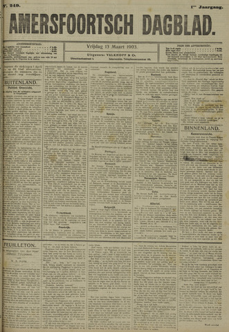 Amersfoortsch Dagblad 1903-03-13
