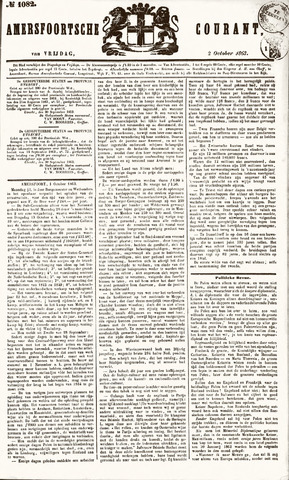 Amersfoortsche Courant 1863-10-02