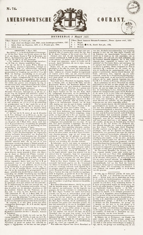 Amersfoortsche Courant 1853-03-03