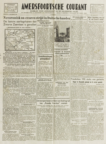 Amersfoortsche Courant 1942-09-07