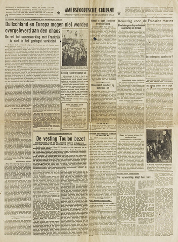Amersfoortsche Courant 1942-11-28