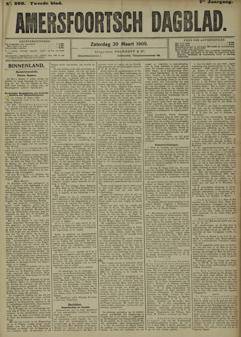 Amersfoortsch Dagblad 1909-03-20
