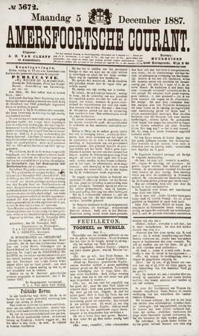 Amersfoortsche Courant 1887-12-05