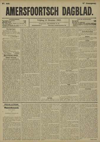 Amersfoortsch Dagblad 1903-10-23