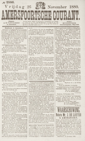 Amersfoortsche Courant 1880-11-26