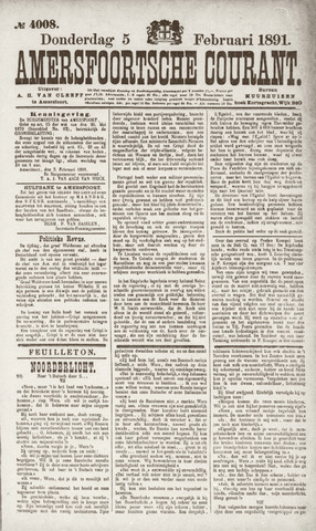 Amersfoortsche Courant 1891-02-05