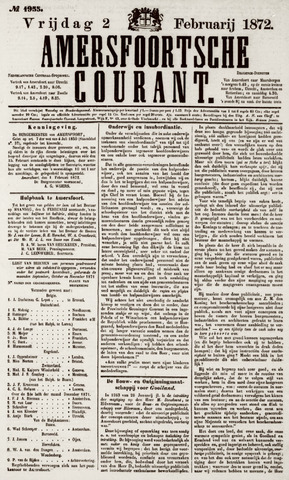 Amersfoortsche Courant 1872-02-02