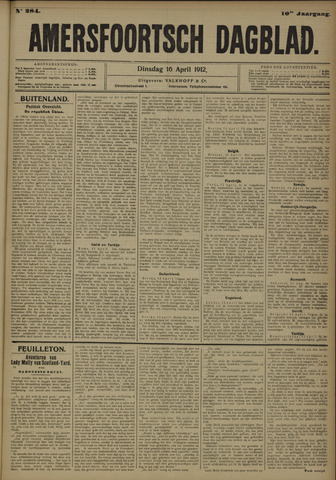 Amersfoortsch Dagblad 1912-04-16