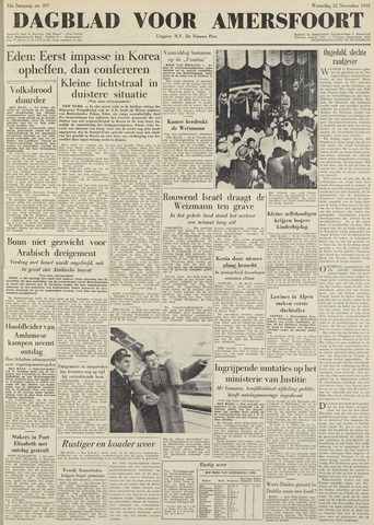 Dagblad voor Amersfoort 1952-11-12