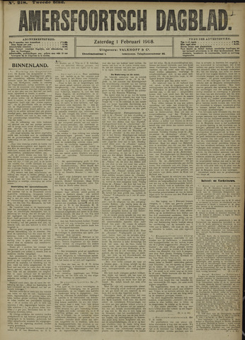 Amersfoortsch Dagblad 1908-02-01