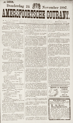 Amersfoortsche Courant 1887-11-24