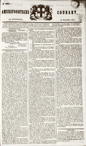 Amersfoortsche Courant 1861-11-19