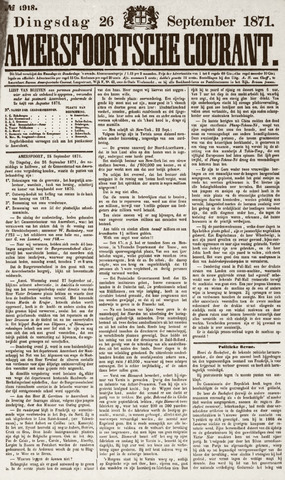 Amersfoortsche Courant 1871-09-26