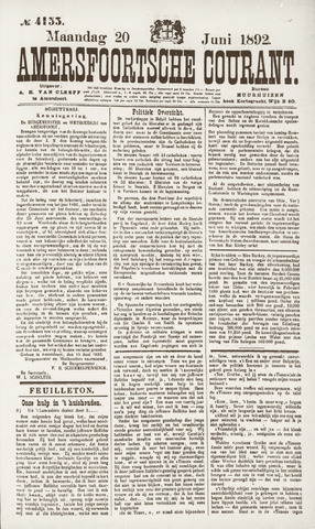 Amersfoortsche Courant 1892-06-20