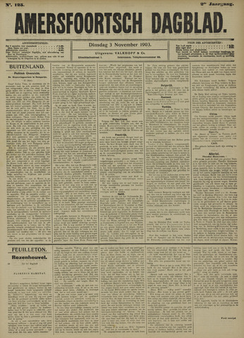 Amersfoortsch Dagblad 1903-11-03