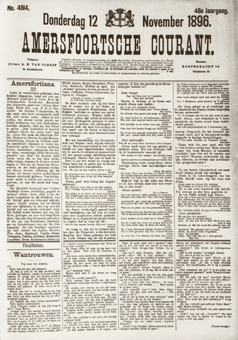 Amersfoortsche Courant 1896-11-12