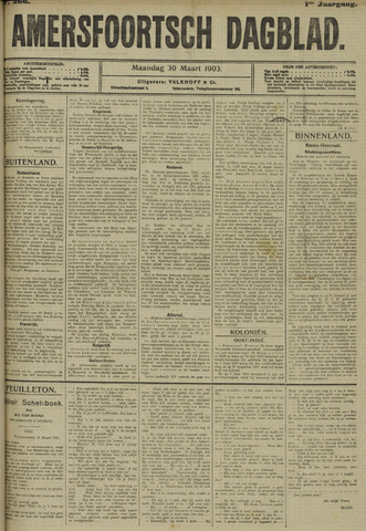 Amersfoortsch Dagblad 1903-03-30