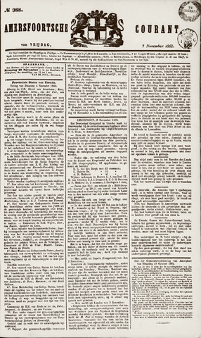 Amersfoortsche Courant 1862-11-07