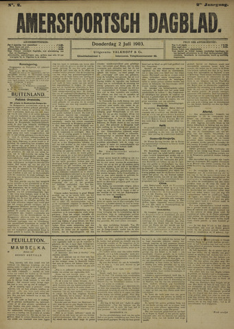 Amersfoortsch Dagblad 1903-07-02