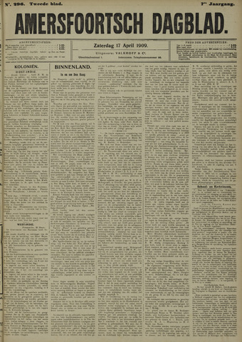 Amersfoortsch Dagblad 1909-04-17