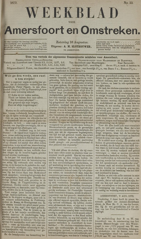 Weekblad voor Amersfoort en Omstreken 1872-08-10