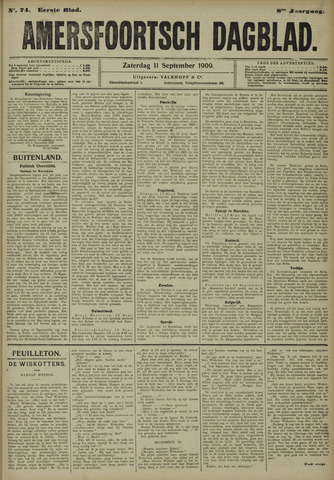 Amersfoortsch Dagblad 1909-09-11
